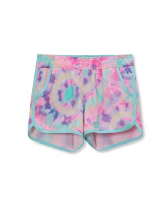 Girls Chlorine Resistant Stretch Woven Swimsuit Shorts