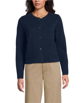 Women's Fine Gauge Cotton Milano Blazer Sweater
