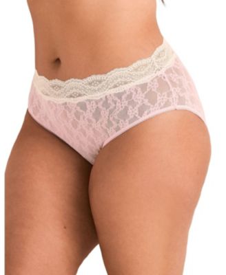 Plus Size Marine High Waisted Panty