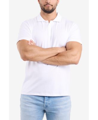 XRAY Men's Short Sleeve New Rib Polo