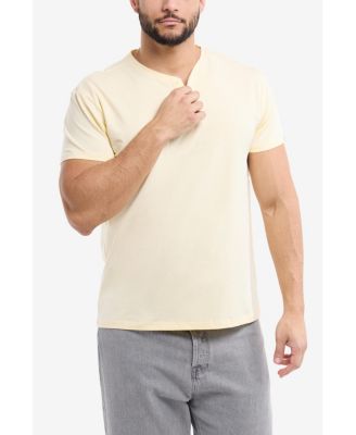 X RAY Big & Tall Basic Henley Neck Short Sleeve T-Shirt