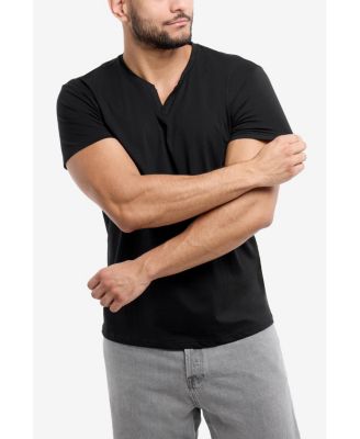 XRAY Men's Basic V-Notch Neck Short Sleeve T-Shirt