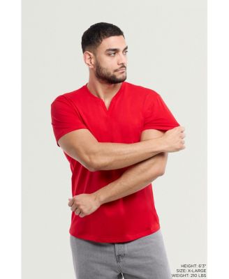 XRAY Men's Basic V-Notch Neck Short Sleeve T-Shirt