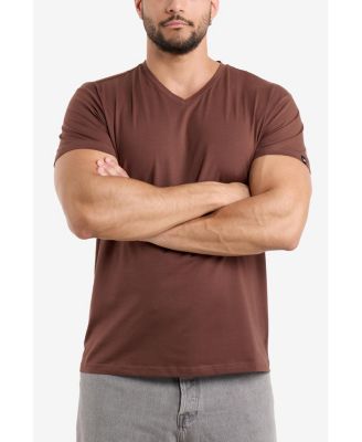 X RAY Big & Tall Basic V-Neck Short Sleeve T-Shirt