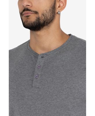 XRAY Men's Long Sleeve Henley T-Shirt