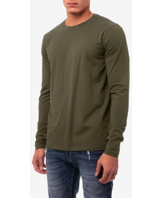 X RAY Men's Long Sleeve Crewneck T-Shirt