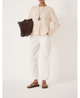 Women's Sana Peplum Jersey Top