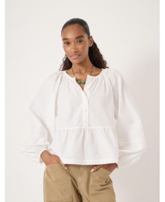 Women's Beck Cotton Peplum Blouse