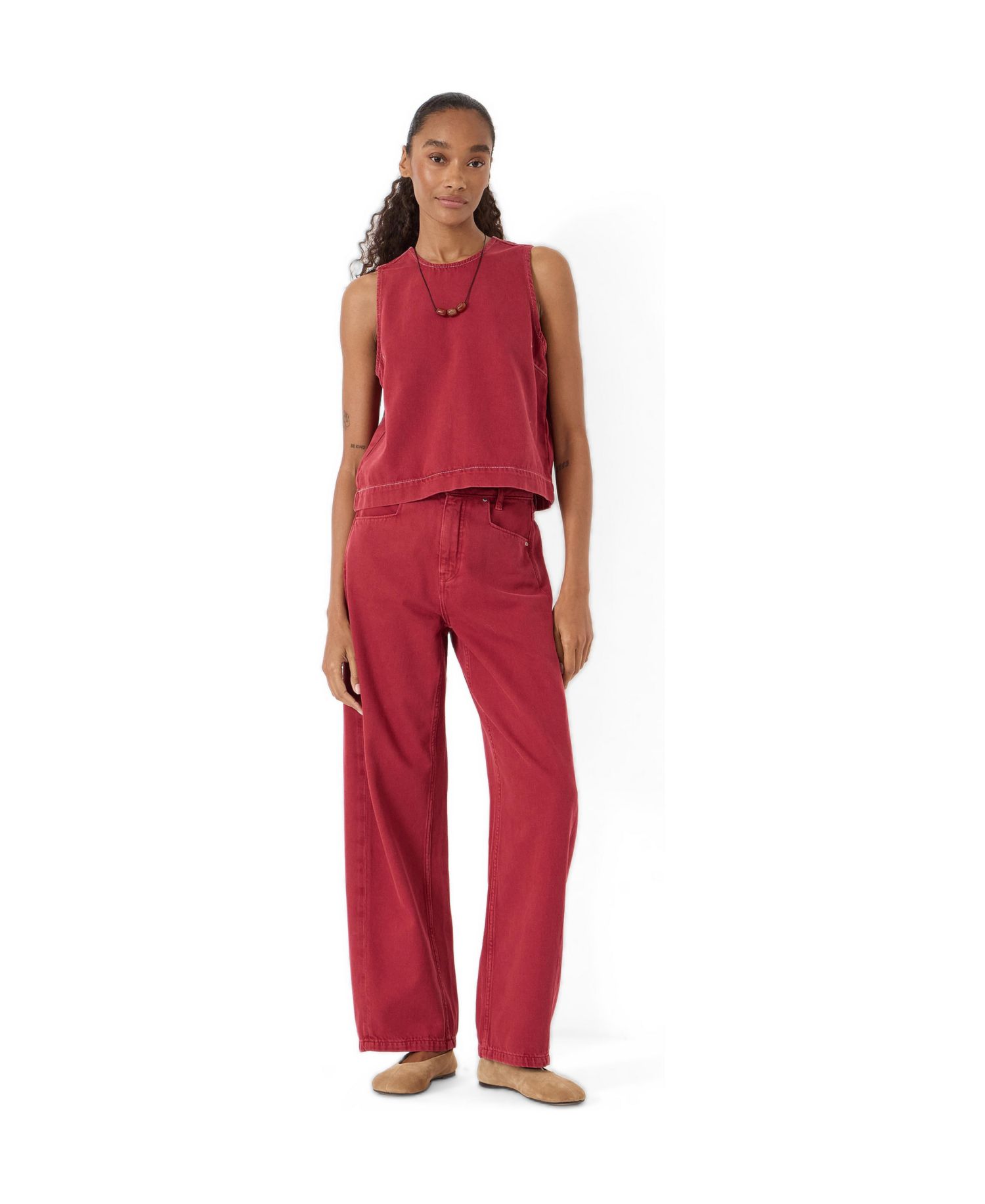 Women's Valerie Denim Shell Top