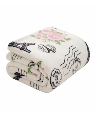 Oversized Plush Throw, 60" x 70"