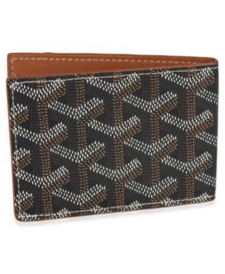 Black Goyardine Canvas Victoire Wallet