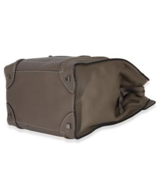 Souris Drummed Calfskin Mini Luggage Tote