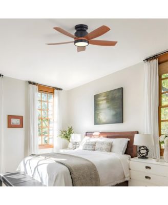 42-inch Modern 5-Blade Ceiling Fan Light with 6-Speed Adjustable Wind Speed