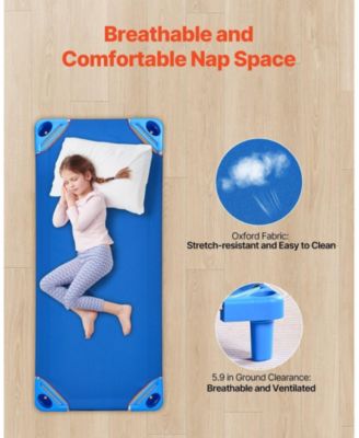 Stackable Kiddie Cot, Pack of 6, Toddler Nap Cots for Daycare