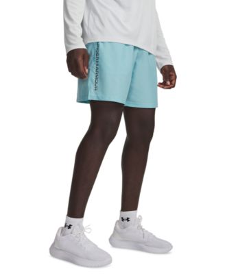 Men's Moisture-Wicking Logo-Print 8-1/4" Tech Shorts