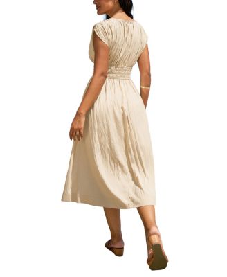 beige dress macys Joyfolie Girls Macy Maxi Dress in Cream | Boho Maxi Maxi Dress for Girls