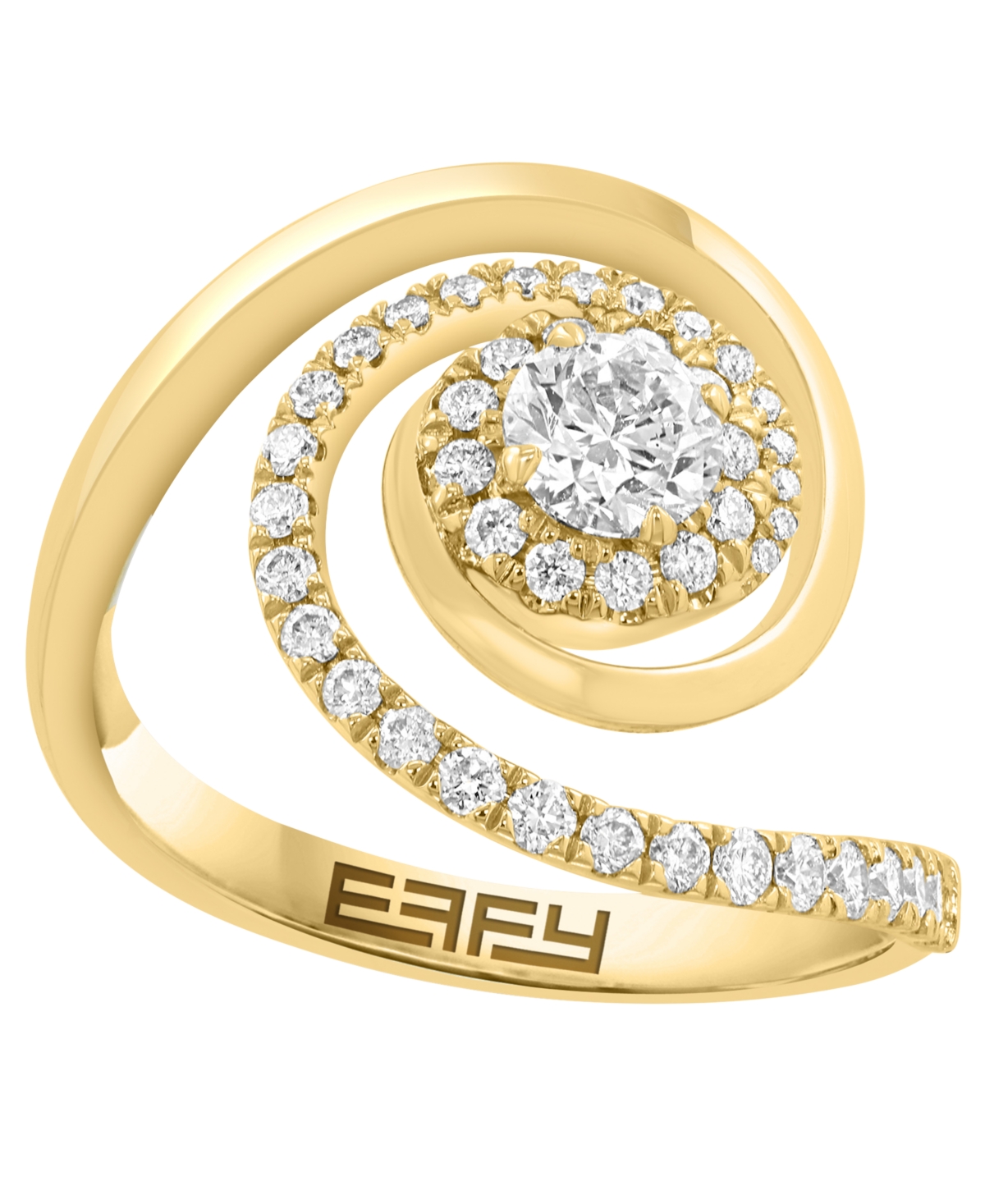 Effy Collection Diamond 34 ct tw Ring in 14k Yellow Gold  Yellow Gold