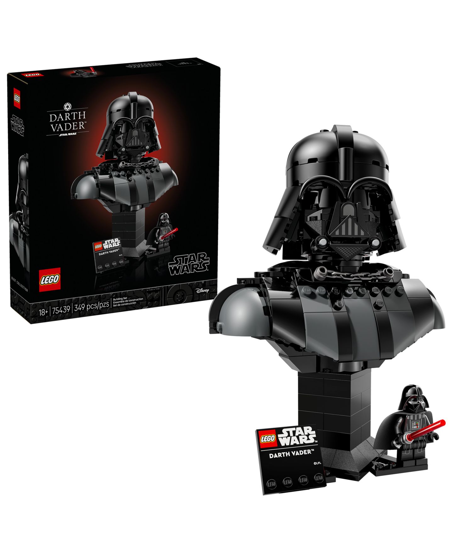 Детский конструктор LEGO® Star Wars Darth Vader Bust 75439 Building Set, 349 Pieces — фото 1