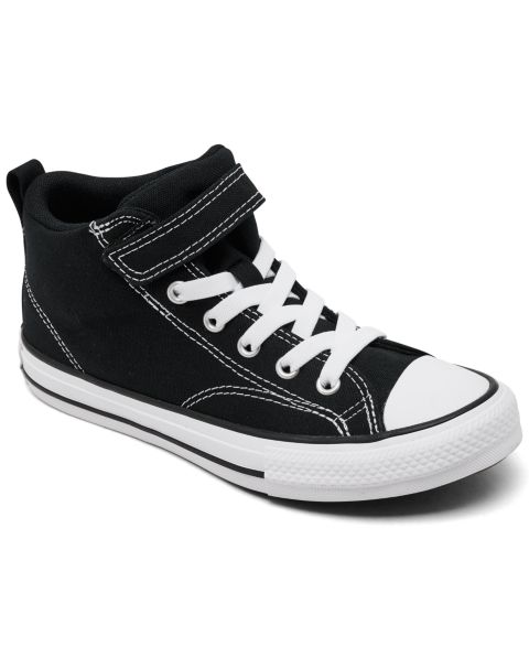 Детские кроссовки Converse Little Kids Chuck Taylor All Star Malden Street Casual, цвет: Чёрный / Белый