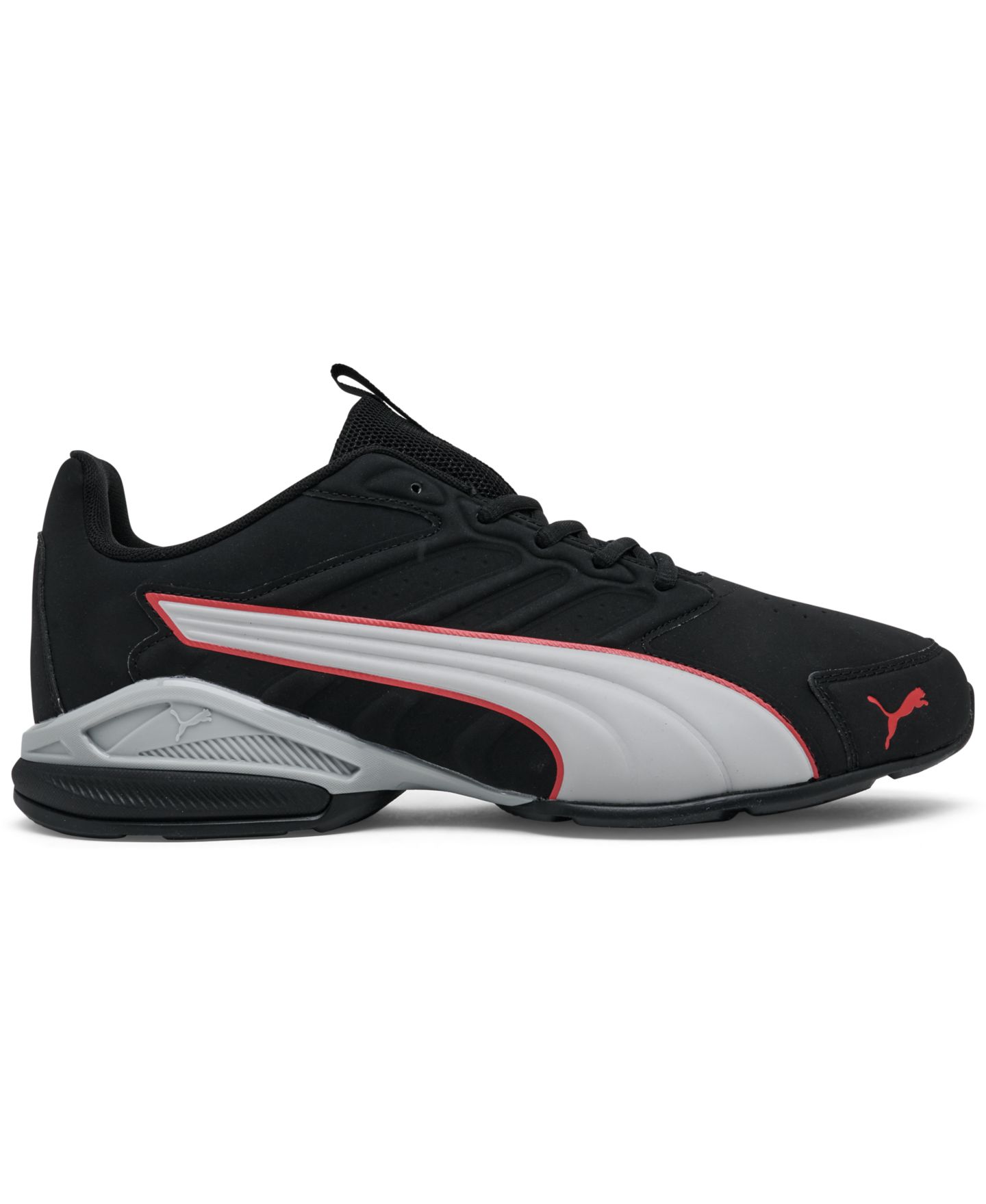 Мужские кроссовки Puma Electro Synthetic Leather Casual, цвет: Чёрный / Серый — фото 2