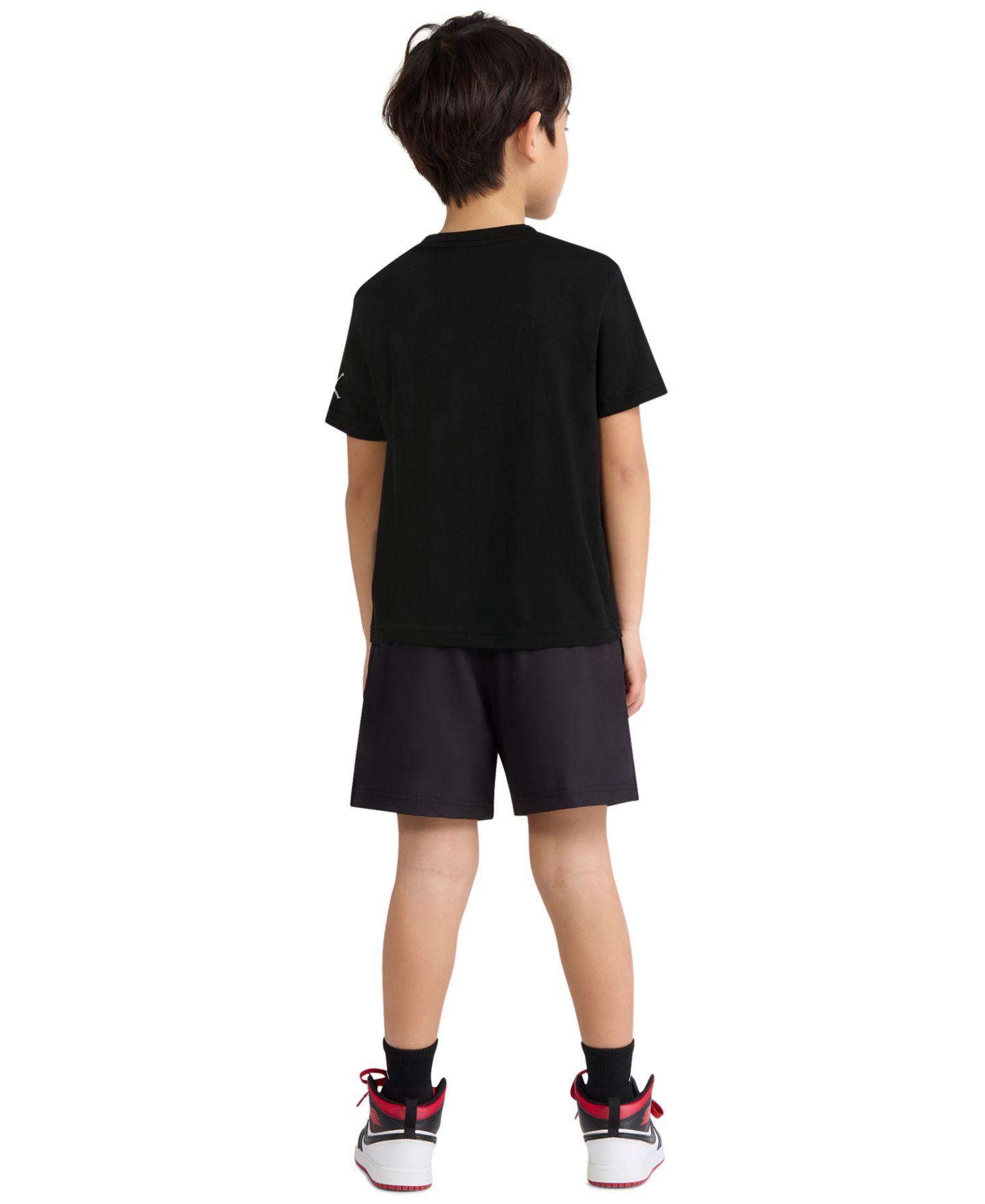 Футболка Jordan Plane Window Short-Sleeve T-Shirt для мальчиков, цвет: Чёрный — фото 4