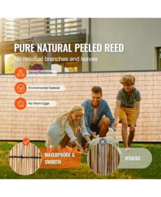 Reed Fencing, 5.5 x 16.4 ft, Decorative Privacy Fence for Garden