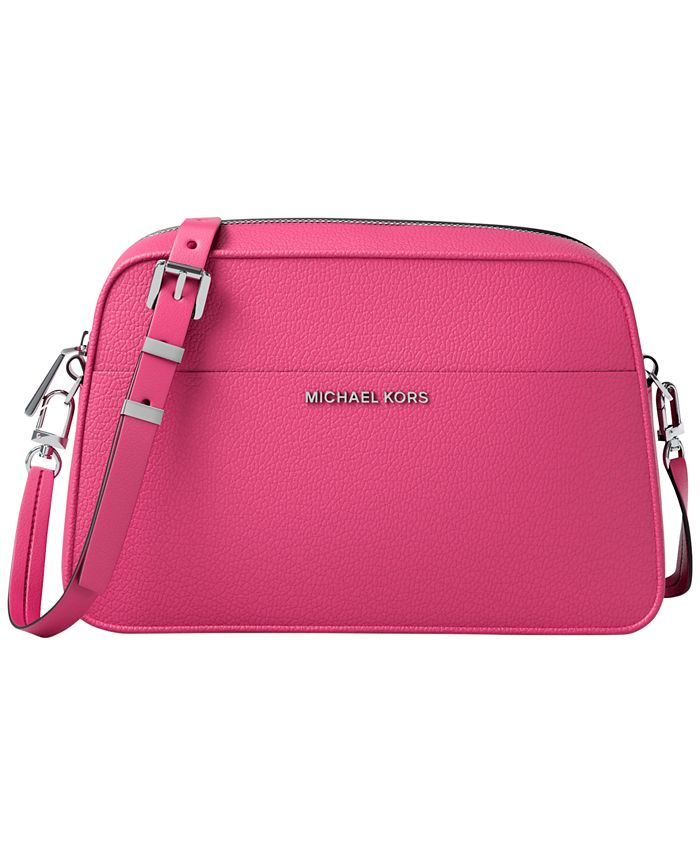 Michael Kors Jet Set Camera Small Crossbody Handbag (Raspberry)