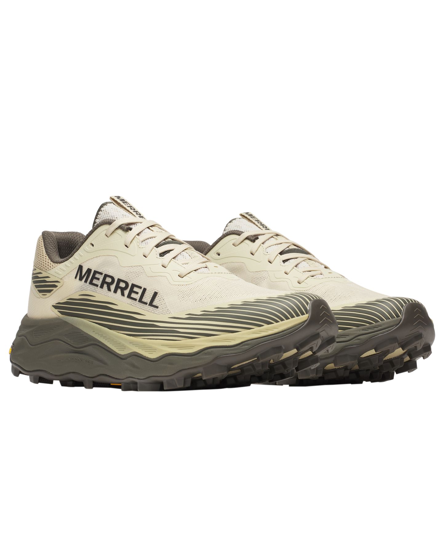 Мужские кроссовки Merrell Agility Peak 6 для бега, на шнуровке, цвет: Burlap — фото 4