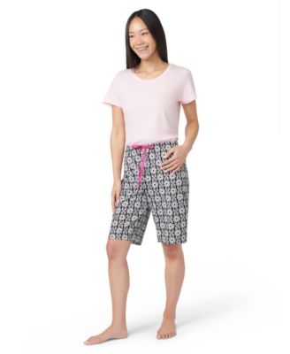Women's Chalk Dot PJ Bermuda