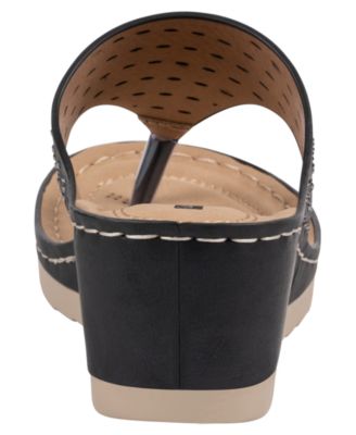 Women's Dannay Embellished Wedge Sandals