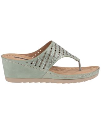 Women's Dannay Embellished Wedge Sandals