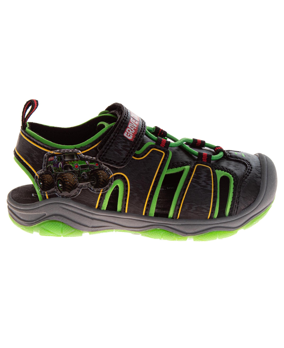 Monster Jam Toddlers Boys' Sport Sandals