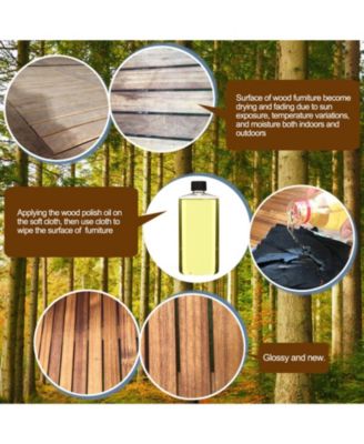 59 in Solid Wood Outdoor Patio Dining Table for 6 with Umbrella Hole