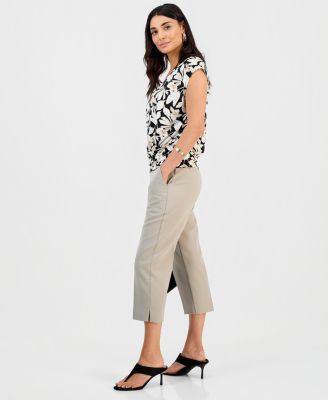 Petite Capri Slim Trousers