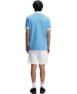 BOSS by Men's Paddy Argentina Country Flag Trim Polo Shirt