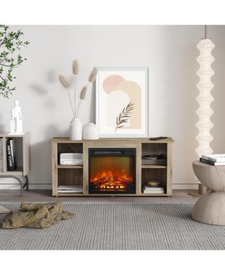 Modern Electric Fireplace TV Stand for TVs Up to 55"