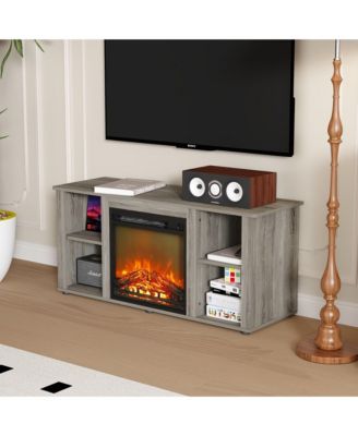 Modern Electric Fireplace TV Stand for TVs Up to 55"