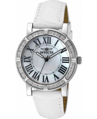 Women's 12641 Wildflower Quartz Mother of Pearl Dial Watch