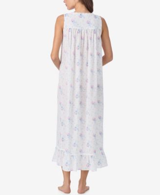 Women's Sleeveless Swiss Dot Ballet Nightgown