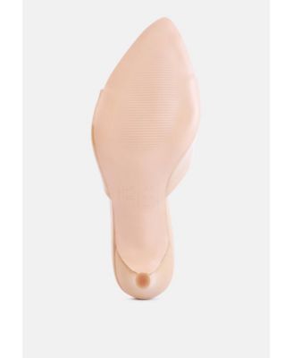 Womens Yule Ball Patent Faux Leather High Heel Sandals