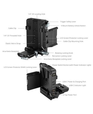 V-Mount Battery Mount Plate Kit