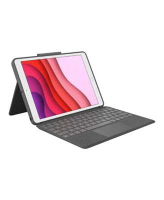 Combo Touch Case for iPad (7th, 8th, 9th Gen) with Precision Trackpad, Backlit Keyboard, Smart Connector Technology, Graphite