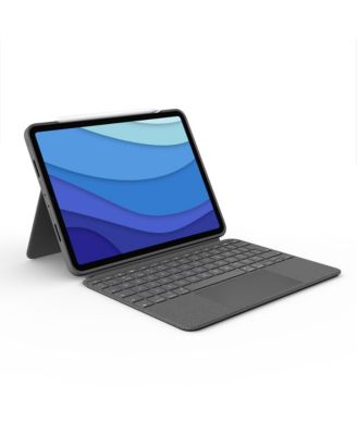 Combo Touch Keyboard Case for iPad Pro 11" (1st-4th Gen), Detachable Backlit Keyboard, Trackpad, Oxford Gray