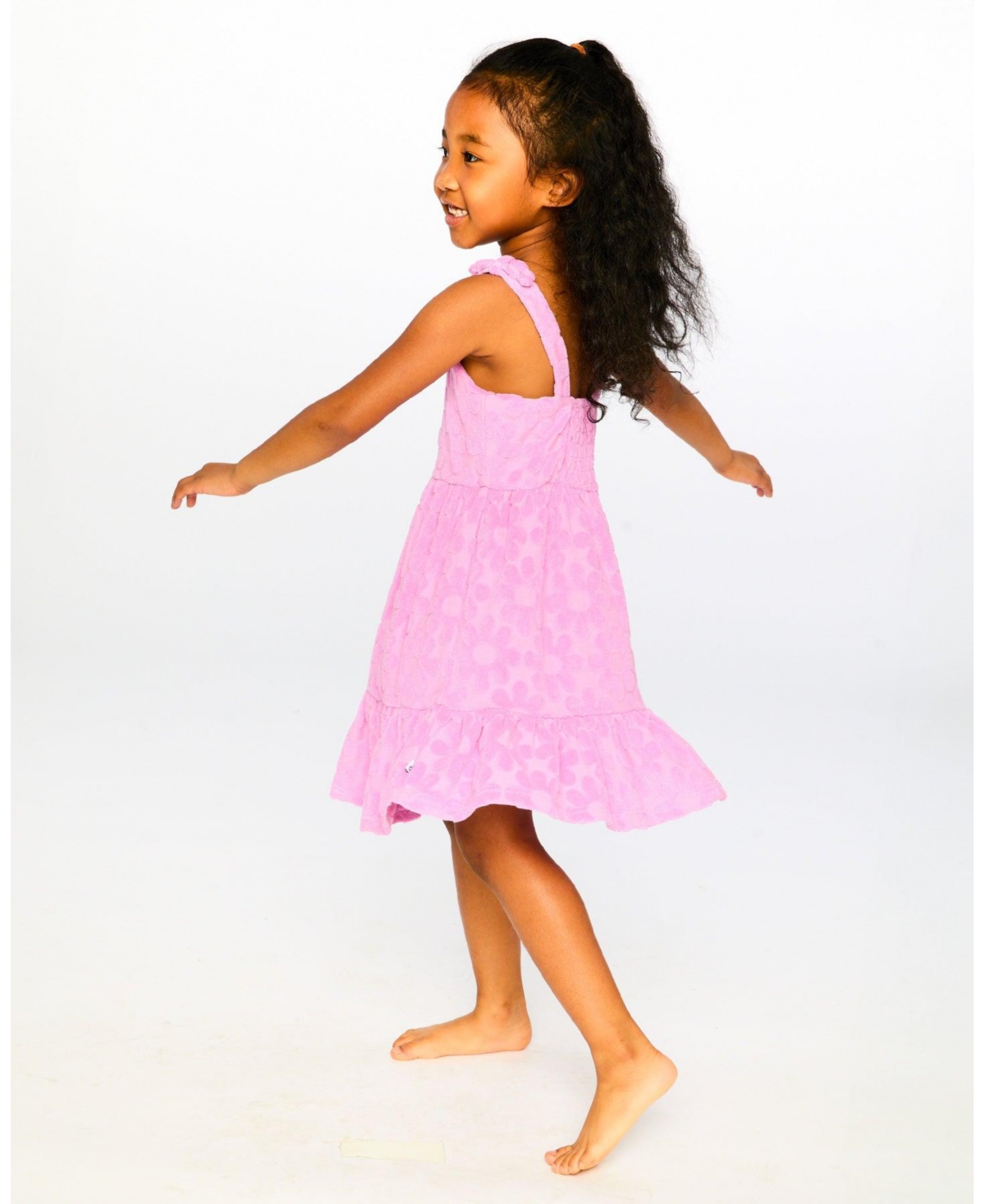 Deux par Deux Little Girls Beach Cover-Up Dress