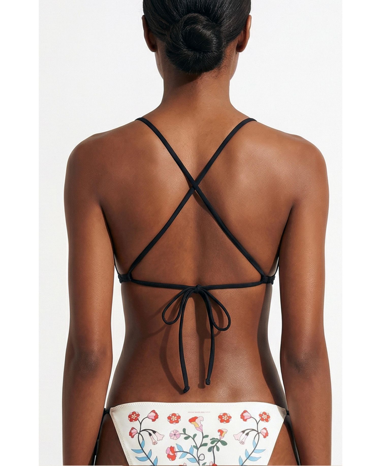 Women's Wild Rose Reversible Triangle Bikini Top
