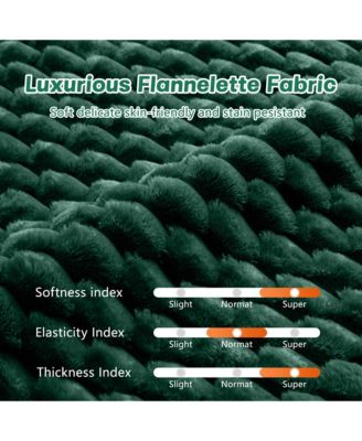 Oversized 2-Seat Modular Sectional Sofa, 82 Inch Flannelette Fabric Couch with Deep Seating for Home Living Room