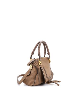 Medium Marcie Satchel Leather