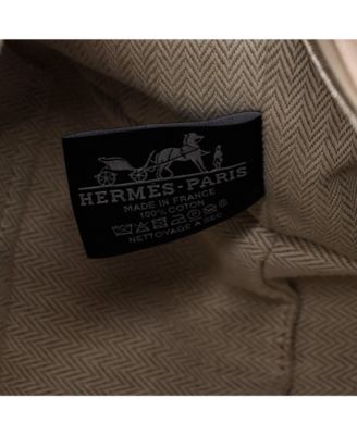 Pre-Owned HERMES GM Bride-A-Brac Travel Case Toile