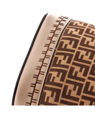 Mini Mon Tresor Bucket Bag Zucca Suede