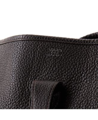 Pre-Owned HERMES GM Evelyne Bag Gen III Clemence